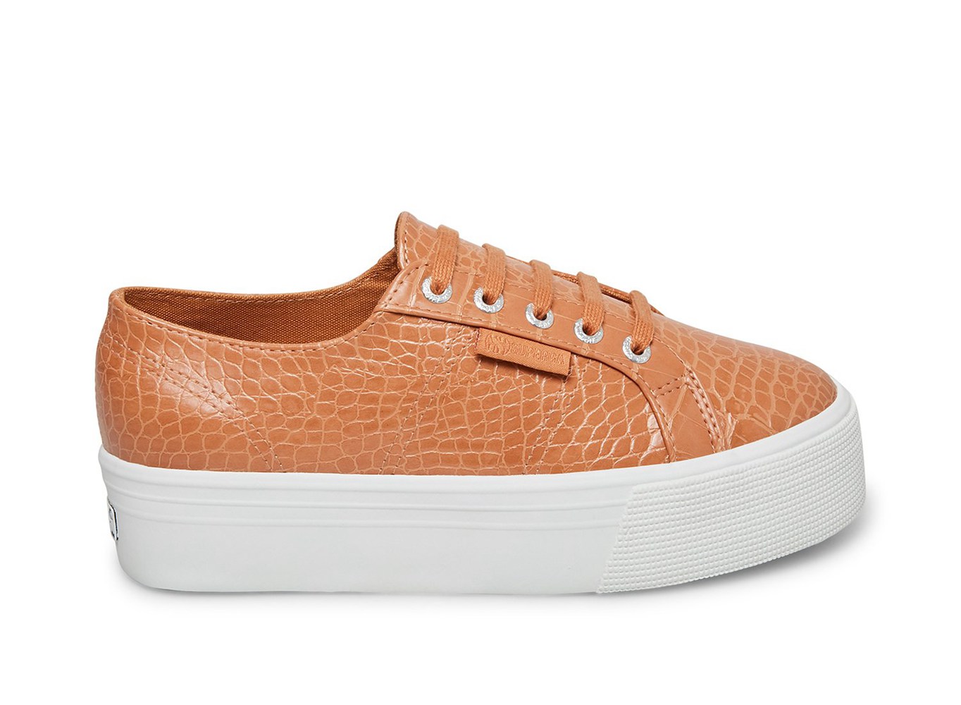 Tenis Feminino Marrom - Superga 2790 Faux Crocodile - STBCA-5197